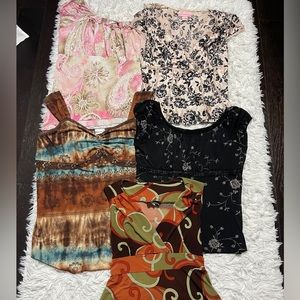 2000s clothing bundle lot fairycore top